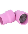 Premium 2 Piece Ceramic Welding Cups That Are A Total Game Changer For WP 9 20 And 25 Torch Series Tools, pink ceramic cups.