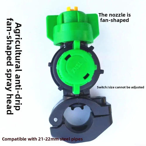 Pro Grade 10 Pack Tractor Sprayer Nozzles For 21 22mm Steel Pipes Ideal Farm Sprayer Kit With 9 8mm Orifice fan-shaped nozzle