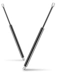 Top Notch Rv Awning Gas Strut 26 4 Inch 125 Lb Camper Lift Support Built Tough smooth acting shock arms shown in close-up.