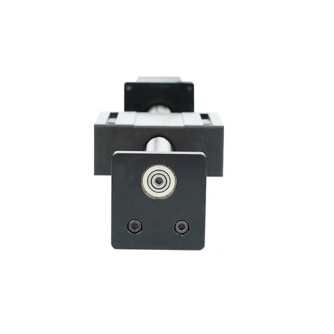Front view of DIY CNC Router Linear Bearing And Rail Kit With SFU1204 Ballscrew 1605 C7 showcasing the ballscrew assembly