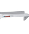 Stainless Steel Wall Shelf Workhorse 36 Inch Wide And 14 Inch Deep Heavy Duty 250 Lb Capacity NSF Certified Pantry Organizer