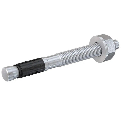 Heavy Duty Galvanized Steel Anchor Bolts Deliver A Deadset Grip For Concrete Masonry And Brick Projects Pack Of Twenty With Twelve Millimeter Bore And Thirty Mil Length Built Tough To Handle Nasty Loads Without Slipping
