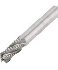 DANAIXZ 4-flute HSS end mill, 10mm diameter, 75mm length, CNC milling tool for metal wood plastic engraving