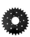 28T Fixed Gear Bicycle Sprocket With Brake Disc Mount Big Chain Wheel For Fixed Gear Bikes Durable 28 Tooth Sprocket For 410 Bicycle Chain