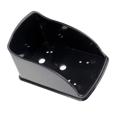 All Weather Rainproof Cover For RFID Keypad Readers And Doorbells, Tough As Nails ABS Weather Shield, black, angled view