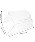 Weatherproof Doorbell Cover With Easy Install Rain Guard Built To Last Tough As Nails Heavy Duty Tempered Plastic Shield For Outdoor Industrial Entrances Protects Doorbell Electronics And Keypad From Rain And Sun, 21.3cm x 12.1cm x 8cm
