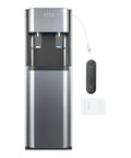 Bottom Loading Water Cooler Dispenser With Hot And Cold Function, Stainless Steel Inner Tank, Durable PP Shell, Holds 3 Or 5 Gallon Bottles