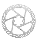 G2 CleanSweep Disc Brake Rotor 180mm 6 Bolt Silver For SRAM BB Mechanical Disc Brakes Boosts Heat Dissipation And Solid Stopping Power