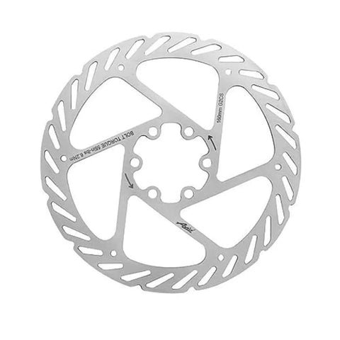 G2 CleanSweep Disc Brake Rotor 180mm 6 Bolt Silver For SRAM BB Mechanical Disc Brakes Boosts Heat Dissipation And Solid Stopping Power