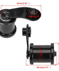 Beefy Heavy Duty Mini Bike Chain Tensioner with 1.75-inch roller dimensions shown