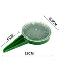 Handheld Seed Spreader With 5 Adjustable Settings And Ergonomic Grip For Easy Lawn Care, durable plastic 12cm