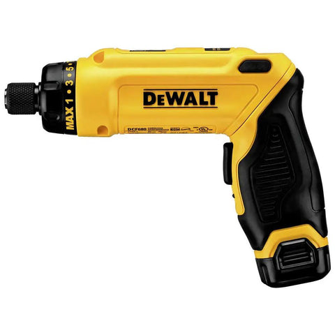 Cordless 4V USB Rechargeable Screwdriver Kit With 12 Bit Set LED Work Light Variable Speed Motion Activation Reversing Control