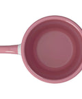 Top view of Boating Is My Cardio Ceramic Mug For Sailboat Lovers 11 Oz Pink And White Coffee Cup With Nautical Design