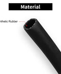 Close-up of Five Eighth Inch Heater Hose Built Heavy Duty 10 Foot EPDM Radiator Coolant Line, showing synthetic rubber material detail.