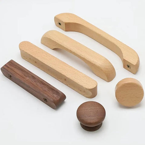 Kickin Style With These Super Snug Modern Walnut Drawer Pulls 10 Pack Real Deal Solid Wood Cabinet Grips Durable Unique Grain Kitchen Handles