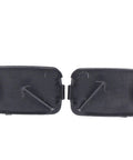 Back view of Front Driver And Passenger Side Tow Hook Cover Hitch Cap For Lexus RX 350 And RX 450H 2010 2013 Black Replacement