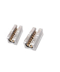 2 Pack SBR12LUU 12mm Linear Motion Slider Block With Graphite Copper Sleeve Inside For 12mm Linear Guide Rail Aluminum CNC Router Parts