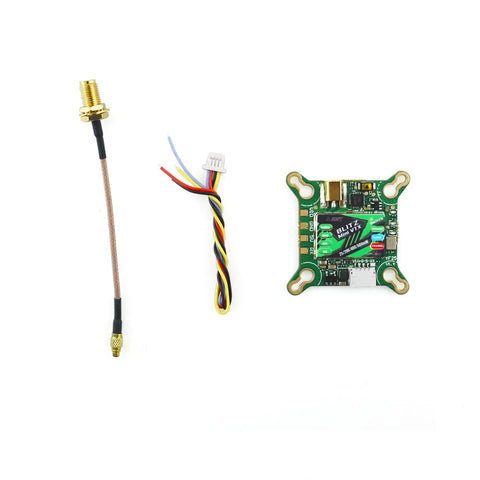 Blitz Mini Force 5.8GHz FPV VTX Analog Transmitter 25mW To 600mW Switchable Power with antenna and wiring for FPV drones