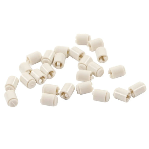 25 Piece Needle Protector Caps For LK150 And GK370 Knitting Machines, Plastic Friction Reducing Caps Keeps Needles Smooth During Weaving And Knitting
