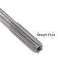 6.1mm Chucking Reamer For Lathe HSS Cobalt M35 With D4 Precision, 6 Flutes, Straight Flute Detail, Uncoated Metalworking Tool