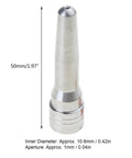 Stainless Steel Milk Frothing Nozzle Rod Tip For Espresso Machines Barista Grade Accessory For Smooth Velvety Foam Built For Home And Commercial Use Durable Stainless Construction Fits EC685 And Similar Models, 50mm