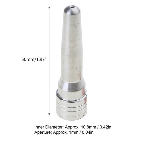 Stainless Steel Milk Frothing Nozzle Rod Tip For Espresso Machines Barista Grade Accessory For Smooth Velvety Foam Built For Home And Commercial Use Durable Stainless Construction Fits EC685 And Similar Models, 50mm