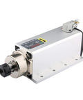 Heavy Duty 4.5Kw Square Air Cooled Motor With Er25 Spindle Delivering 18000Rpm for CNC wood carving setup