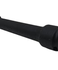 Six Inch Universal Joint Swivel Impact Extension Half Inch Drive To Half Inch Drive Pinless, 360 Degree Flex, Heavy Duty Cr-Mo Alloy Forged And Heat Treated, High Torque For Tight Spots, Lifetime Limited Warranty, black 1/2 drive