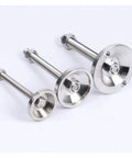 Tough As Nails Heavy Duty Adjustable Leveling Feet Four Pack Stainless Steel Support Legs with M10 x 50 Mm Threads