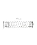 Top Notch 2O Piece Stainless Steel Compression Spring Kit For Ball Pen Rebuilds Home Repairs And Light Industrial Jobs Super Durable Silver Springs That Work Like Magic, 3cm spring