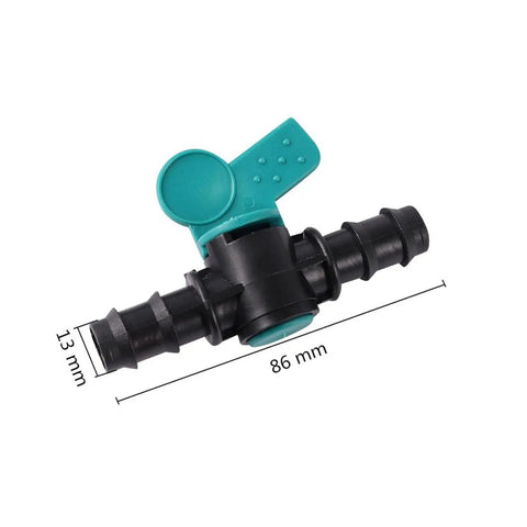 Knockout Quality 1/2 Inch Double Barb Water Flow Control Valve For Irrigation And Garden Hose Setup No Sweat Plumbing Fix Rock Solid Construction Smooth Leak Free Performance Homeowners Swear By This