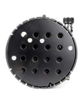 Bottom view of Submersible Utility Pump For Water Transfer And Emergency Drainage, Heavy Duty Portable Pump with black casing