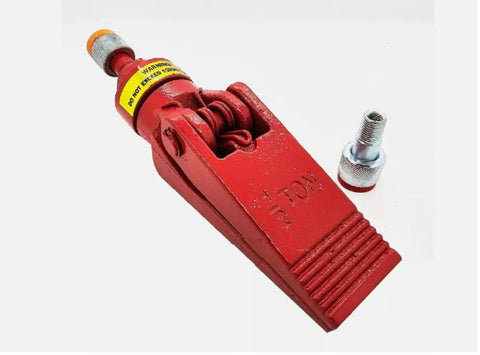No Sweat Heavy Duty Hydraulic Spreader Tool With Coupler Compatible With 4 Ton And 10 Ton Body Repair Kits Half Ton Capacity 3.75 Inch Jaw Opening Gutsy Shop Gear