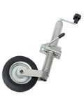 Built Tough Top Wind Trailer Jack With Jockey Wheel And Clamp Europe Type RV Stand 48mm Tube 150kg Caravan Camper Accessory
