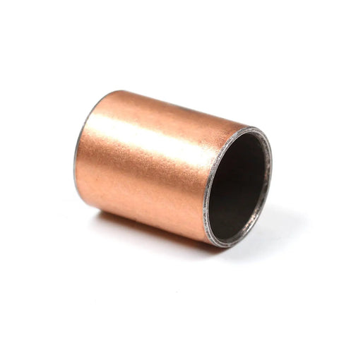 Ready To Drop Single Sleeve Bearing 20 Millimeter Bore By 23 Millimeter Wrap By 30 Millimeter Long Oilless Plain Bushing copper core.