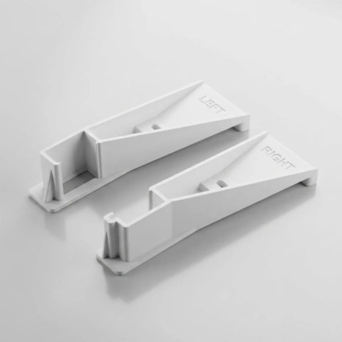 Super Tough Petg Drawer Guide Mounting Brackets For Kitchen Cabinets And Vanities Quick Slide Suspension Hardware Two Piece Set.