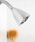Signature Icon Anystream High Pressure Shower Head With 360 Degree Adjustable Spray Solid Brass 2.5 GPM Polished Chrome Bathroom Replacement