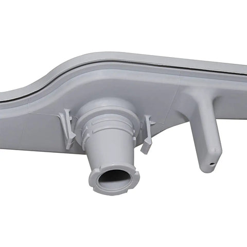 Close-up of a Lower Wash Arm Assembly For Dishwasher Replacement Fits Frigidaire Electrolux Models showing connection end.