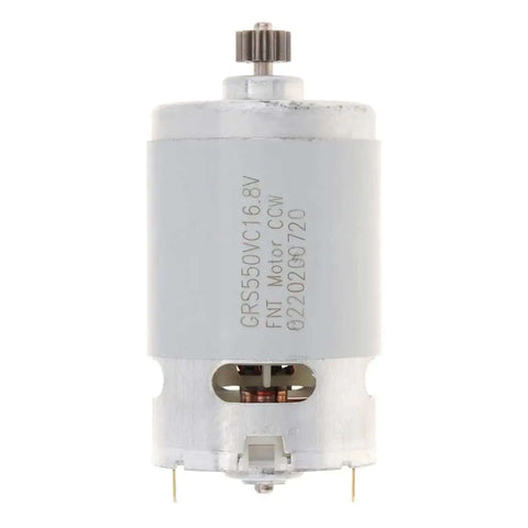 Hardcore 16.8V DC Motor 26000 RPM High Speed Micro Motor with gearbox for power tools, showing metal casing and connector.