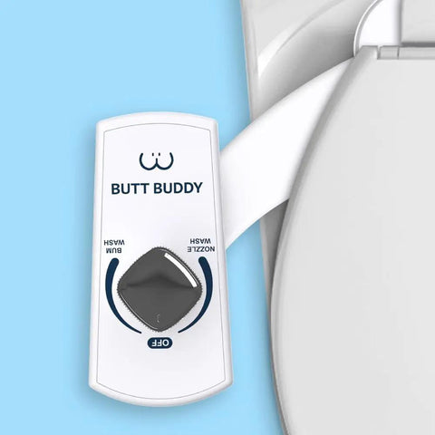 Bidet Toilet Seat Attachment With Fresh Water Sprayer, Easy No Tool Install, Universal Fit, Control Dial Featured
