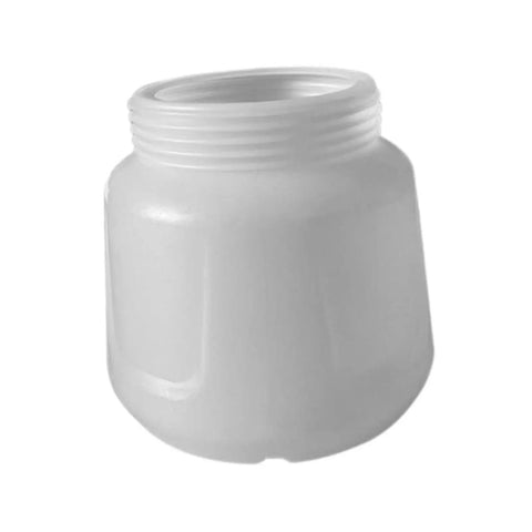 1L Paint Cup Storage Container For Paint Spraying Machines White Sturdy 1000ml Replacement Accessory With Air Sealed Design