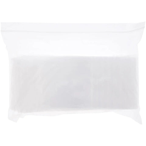 3x3 Inch 6 Mil Zipper Reclosable Bags Pack Of 100 - Heavy Duty Clear Poly Bags For FDA Food Safe Storage, Easy Organization, And Reusable Snap Closure. Clear 3x3 inch zip bag