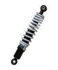 Adjustable Front Shock Set Two Pieces For 50Cc To 125Cc Kid Quad ATV Go Kart, single shock shown in black and silver.