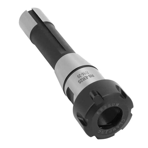 Pro-Grade ER25 Collet Chuck Set With R8 Adapter, Spring Collet Holder, And ER25 Hook Spanner Wrench For CNC use