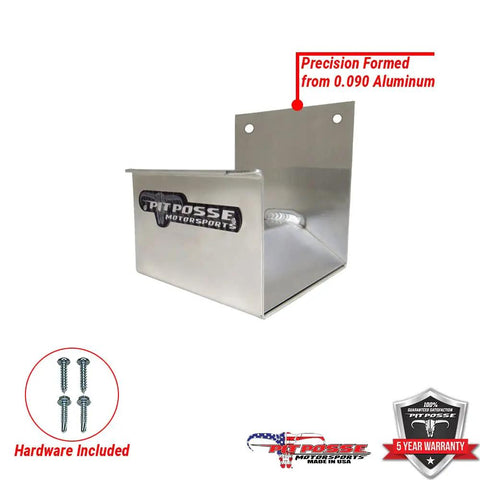 Close-up of Trailer Garage Aluminum Cabinet Organizer Kit USA Made All In One Workbench Storage bracket with hardware included
