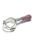 Slick 58mm Bottomless Portafilter Handle With Real Wood Grip Beast Mode Stainless Steel Naked Espresso Tool for Breville.