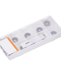 10 Piece Carbide Turning Insert Set For CNC Lathe Milling Machine Tools Easy Install in organizer case for precise cutting.