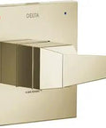 Trillian Tub And Shower Trim Kit With Lumicoat Polished Nickel Finish That Makes Easy Clean No Fuss Cleaners Needed Monitor Pressure