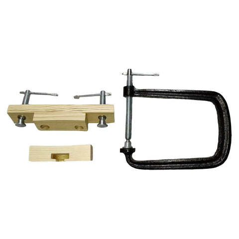 Easy Use Acoustic Guitar Bridge Install Clamp Kit For Folk Guitars, Glue And Seam Repair Tool, metal construction parts.