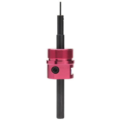 Front view of Precision Collet Stop For 5C Collets With Six Hardened Steel Stop Rods In Sizes One Sixteenth To Three Quarters Inch